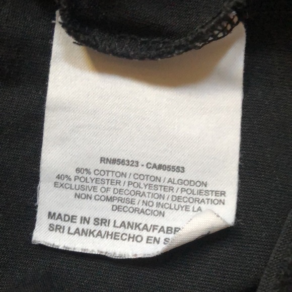 Mens Medium Nike Dri-Fit Black Top Orange Graphics Logo Rare - Picture 5 of 6